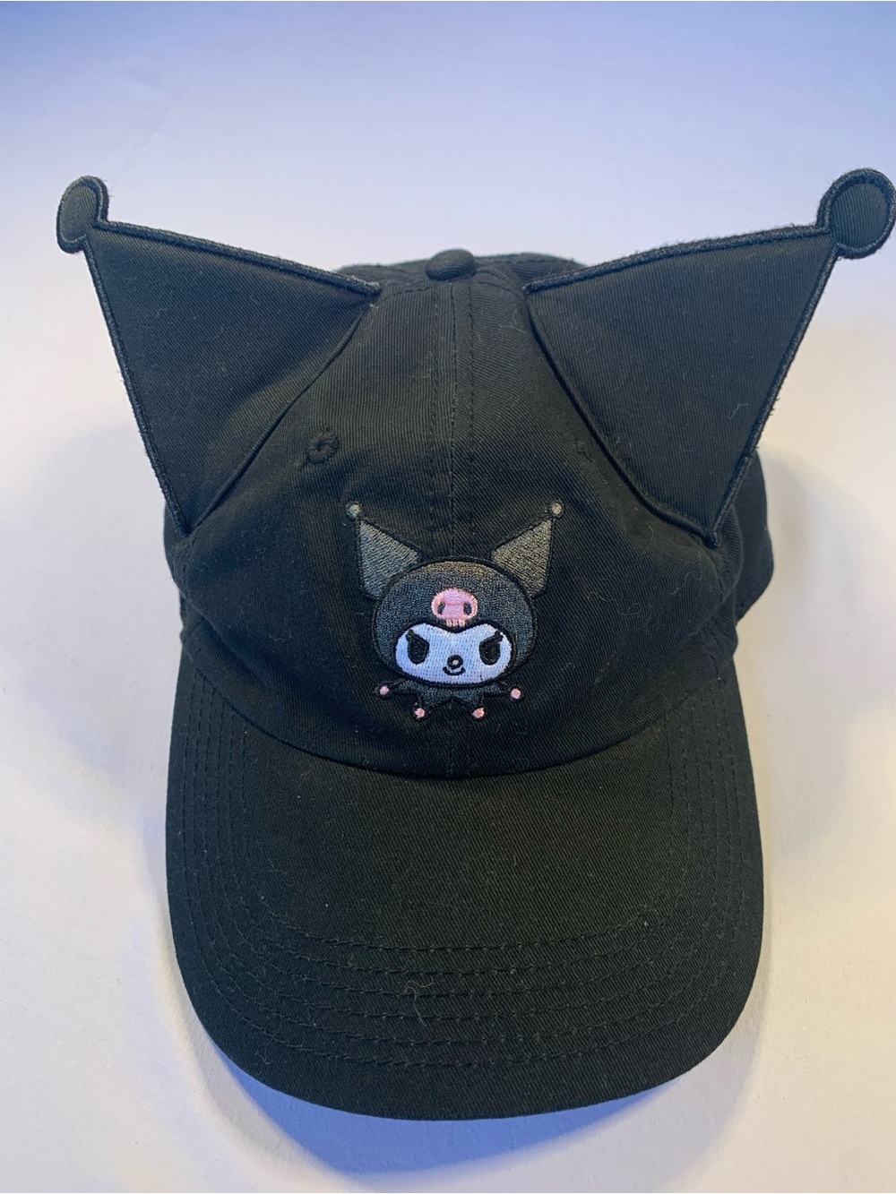 Sanrio Kuromi Black Kids Hat with Pointed Ears